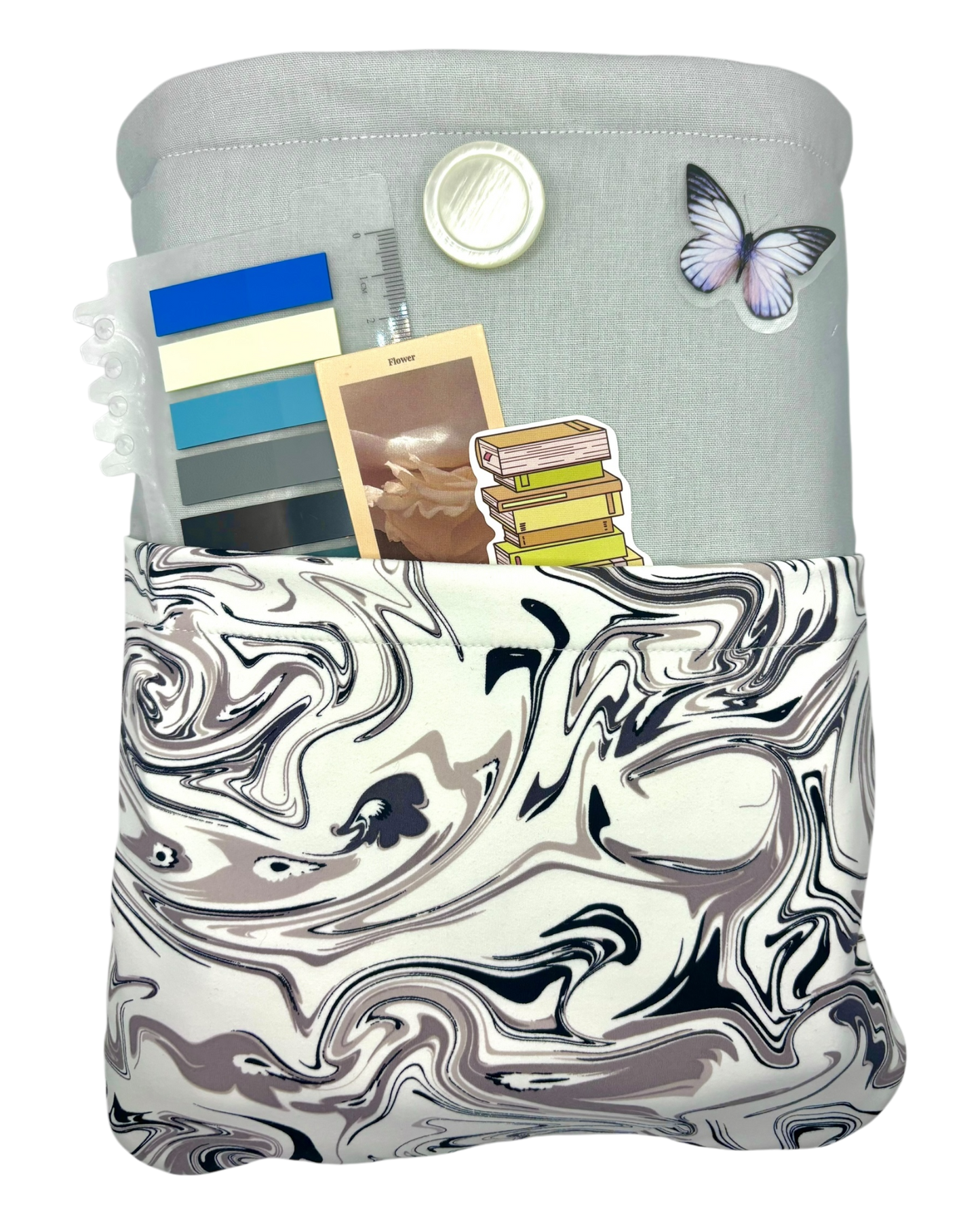 Cozy Cover - Grey Swirls
